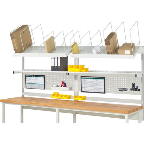 Rau System-Aufbau Komplettset 03, für Produktbreite 3000 mm, RAL7035/RAL7035 (1/2)