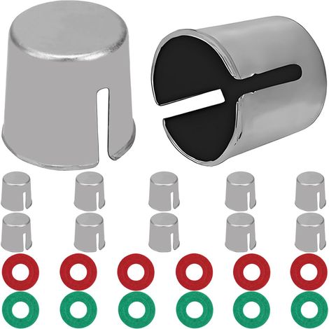 Cales bornes de batterie automobile Manchons bornes batterie automobile Adaptateur conversion polarité positive ou négative pour camping-car berline fourgonnette bateau (1/5)