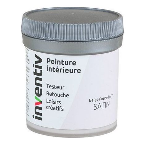Testeur Peinture Intérieure Satin Beige Poudré 7 - INVENTIV