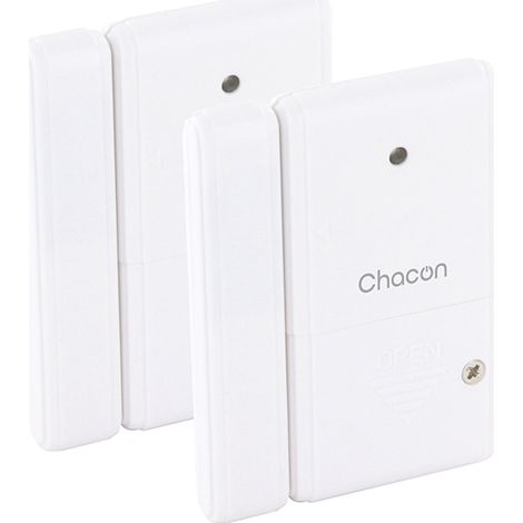 Pack de 2 détecteurs d'ouVerture porte/fenêtre - Chacon (1/5)