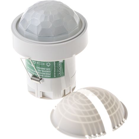 Détecteur IRP haute sensibilité Détecteur de présence 847mW, PIR, montage Plafond, 230 V c.a. 112mm, diamètre 88mm ( Prix pour 1 ) (1/2)