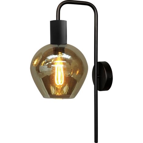 Applique noire Bounty avec du verre - 3472-05-05-3 (1/3)