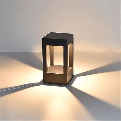 LED Outdoor Bollard Light, IP54 Waterproof Garden Lighting, 10 W (1/5)