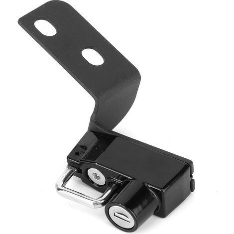 Antivol antivol casque moto accessoire sécurité 2 clés alliage aluminium (1/5)
