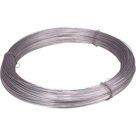 Alambre Galvanizado Rollo  5 kg. Nº15 - 2,4 mm.