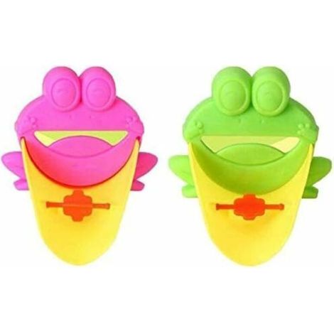Wasserhahnverlängerung, Spülbeckengriffverlängerung, Kinder-Wasserhahnverlängerung, Kinder-Wasserhahnverlängerung für Babys, Kinder-Wasserhahnverlängerung, Cartoon-Wasserhahnzubehör für Kinder (1/4)