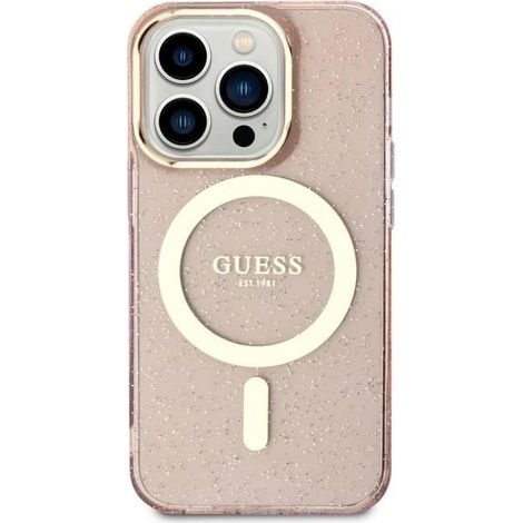 iPhone 11 Hülle Guess MagSafe Glitzergold