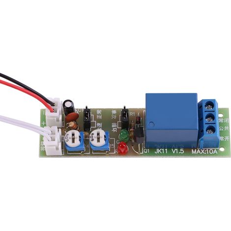 Adjustable Infinite Cycle Timer Delay On/Off Switch Relay Module (DC5V,0-15min)