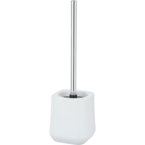 Schöner Wohnen Keramik Bad-Accessoire Set Adine Weiß WC-Garnitur Seifenspender Zahnputzbecher (1/4)