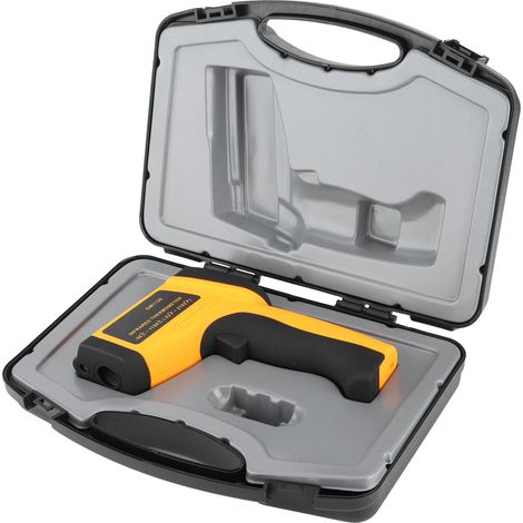 Thermomètre infrarouge portatif GM1150 sans contact, écran LCD numérique, testeur de température à main, pistolet thermique précis pour usage domestique et professionnel (1/5)