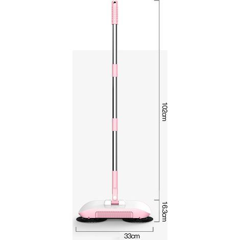 Aspirateur-balai 2 en 1. puissant et haute efficacité. avec chiffon intégré.