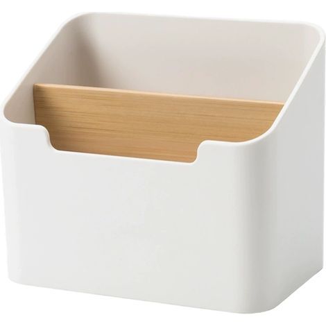 Organisateur Cosmétiques - Support Télécommande - Compartiments Séparés - Pour Bureau Et Séjour - 1 Pièce (1/5)
