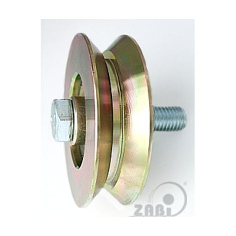 ROLKA METALOWA 79MM ŁOŻYSKOWANA, NA KĄTOWNIK RJK-79-22 - KL079 RJK-79