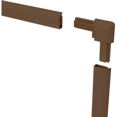 Easy Life Mako mosquitera marrón 120 x 140 cm ajustable (1/2)