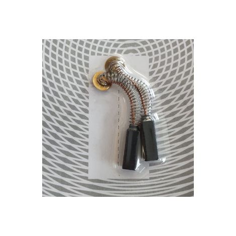 Juego 2 escobillas 6x6x19.2, muelle 55 con cable