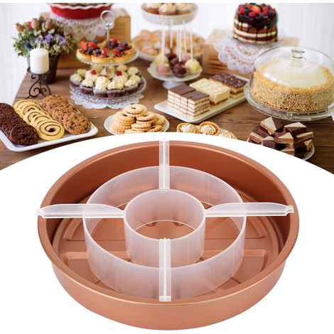 Runde, 23 cm große Antihaft-Kuchenform, Backformzubehör für die Küche (1/5)