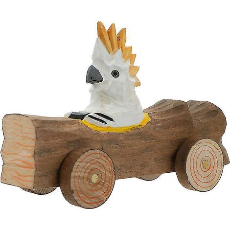 1 Stück Tierstatue aus Holz