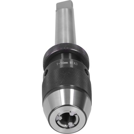 Integriertes, schlüsselloses, selbstsicherndes Bohrfutter, gerade MT-Morse-Drehmaschinen, Handwerkzeuge 1–16 mm – MTA3 (1/5)