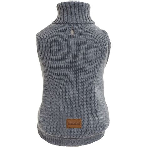 Maglioncino 60 cm: Maglioncino Moscow con foro per guinzaglio per cani (1/3)