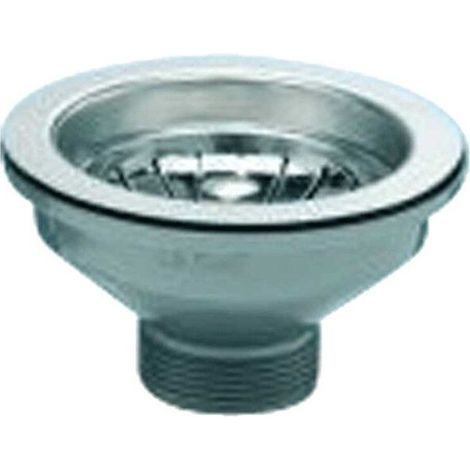 Contemporary Basket Strainer Waste Kit for Stainless Steel Sink