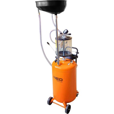 Máquina neumática móvil de succión de aceite con tanque de control (1/3)