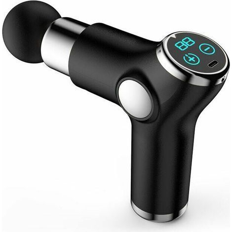 Pistolet de massage pour le sport Appareil de massage corporel portable parfait pour massage et relaxation après une séance de sport. Un pistolet massage pour soulager douleur musculaire - (1/4)