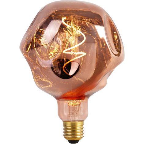 Calex Bombilla LED regulable E27 G125 rosa 4W 70lm 1800K (1/5)
