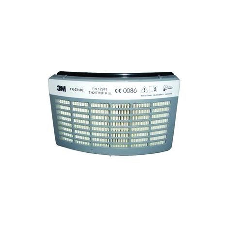3M – Filtre à particules pour appareil respiratoire à ventilation assistée – Protection contre vapeurs organiques et particules – Compatible TR-600 et TR-800 – 7100266123