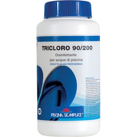 Lapi Cloro Tricloro 90% in Pastiglie da 200 Grammi - Confezione da 1 Kg
