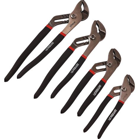 4 pièces-Pince multiprise à Joint coulissant-Set Pince pour pompe à eau (1/3)