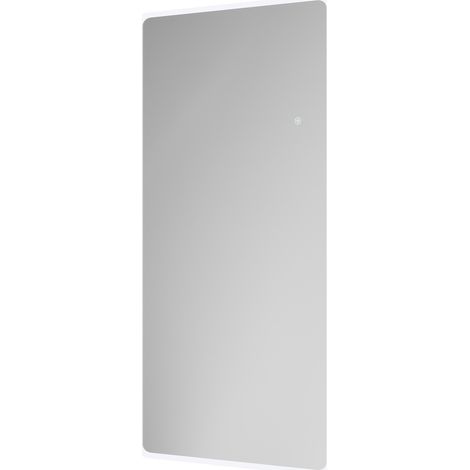 Charleston 600mm x 1200mm Illuminated Dimmable LED Mirror with Demister and Touch Sensor (1/5)