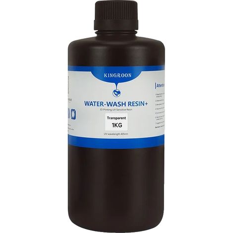 3D-Druckharz, leicht zu reinigen, umweltfreundlich, Klar 1KG (1/2)