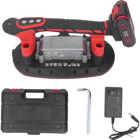 Tile Vibration Machine, 6 Adjustable Speeds, 400 kg Suction, 10,000 mAh Battery, 28,000 rpm Vibration Frequency, Applicable Range 60–180 cm (EU Plug) (1/5)
