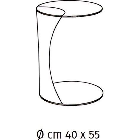 Tavolino Tee con Top in Ceramica su Vetro Marmo Calacatta Borghini e Struttura in Metallo Verniciato Bronzo - Dimensioni 40x40x55cm (1/3)