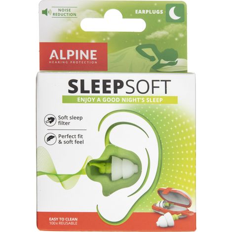 Tapones para los oídos Alpine SleepSoft para dormir (1/3)