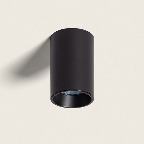 Aplique de Techo Circular Traxim M Negro (1/4)