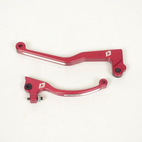 Paire de levier rouge Doppler pour moto Rieju 50 MRT Après 2018 (1/5)