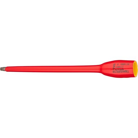 Hazet Schraubendreher-Steckschlüsseleinsatz, Vierkant hohl 10 mm (3/8), Innen TORX Profil, T30 (1/5)