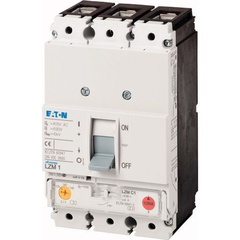 Eaton Interruttore automatico 63A bianco tripolare per guida DIN (1/4)