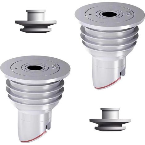 2 Joints de Machine à Laver, Bouchon Anti-Odeur pour Tuyau d'Évacuation, Bague d'Étanchéité pour Cuisine (35-40 mm)