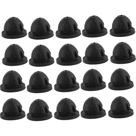 20 tampons de capot de voiture 11127614138, compatibles avec les rondelles de montage en caoutchouc, les bagues et les blocs de tampon de capot moteur des séries 1, 2, 3, 4, 5, 6 et 7. (1/5)