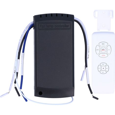 Télécommande de ventilateur de plafond à minuterie intelligente sans fil 85-265 V (1/4)