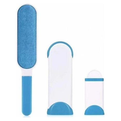 PA Brosse Anti Poils Chien Chat Auto Nettoyage Réutilisable Enlève Poils Animaux Domestique Magique (1/3)