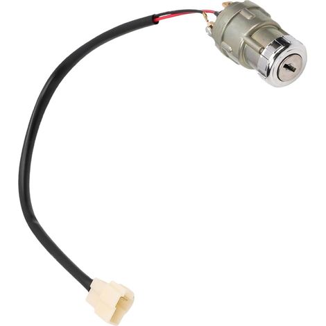 Ignition Switch Assembly, 2 Keys, Lock Cylinder Replacement Kit, Trolley Lock Hardware, Direct Fit Accessory for Utility Trolley (1/5)
