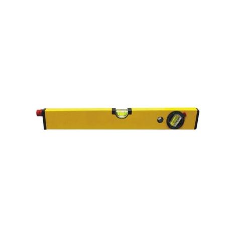Fischer Darex – Niveau à bulle laser 400 mm – Précision 0,5 mm/m – Portée jusqu'à 45 m – 2 fioles 0° et 90° – Lentille de balayage horizontal/vertical