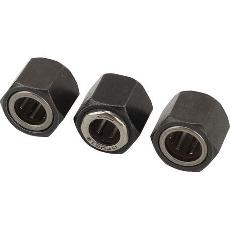 Lot de 3 écrous hexagonaux RC de 12 mm, roulement unidirectionnel R025, compatibles avec les moteurs VX 16, 18 et SH 21, pièces pour voiture RC HSP RedCat 1/10 (1/5)