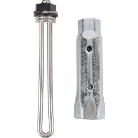 Élément chauffant haute puissance de 1440 W pour chauffe-eau de camping-car, compatible avec les camping-cars Atwood 5WD, clé à douille incluse. (1/5)