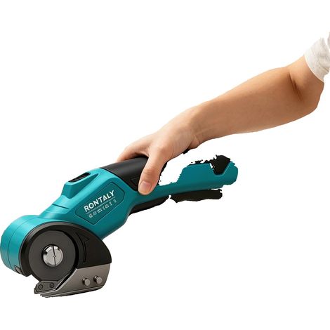 Forbici elettriche, velocità di taglio 240 giri/minuto, batteria da 2000 mAh, profondità di taglio 1/4", design senza fili, luce LED integrata (1/5)
