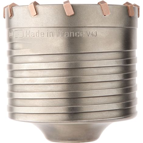 Diager – Trépan carbure pro pour béton SDS max – 300 Ø – Longueur utile 75 – Longueur totale 100 – Pour béton armé