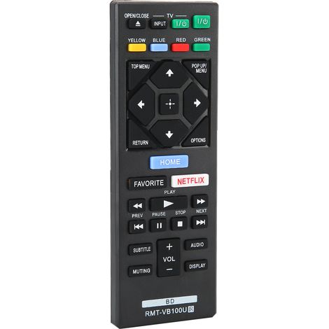 Ersatzfernbedienung aus ABS für SONY RMT VB100U Fernseher, schwarz (1/5)